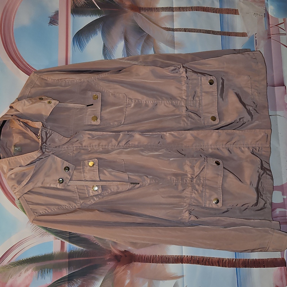 26 International Dusty Rose Rain Coat